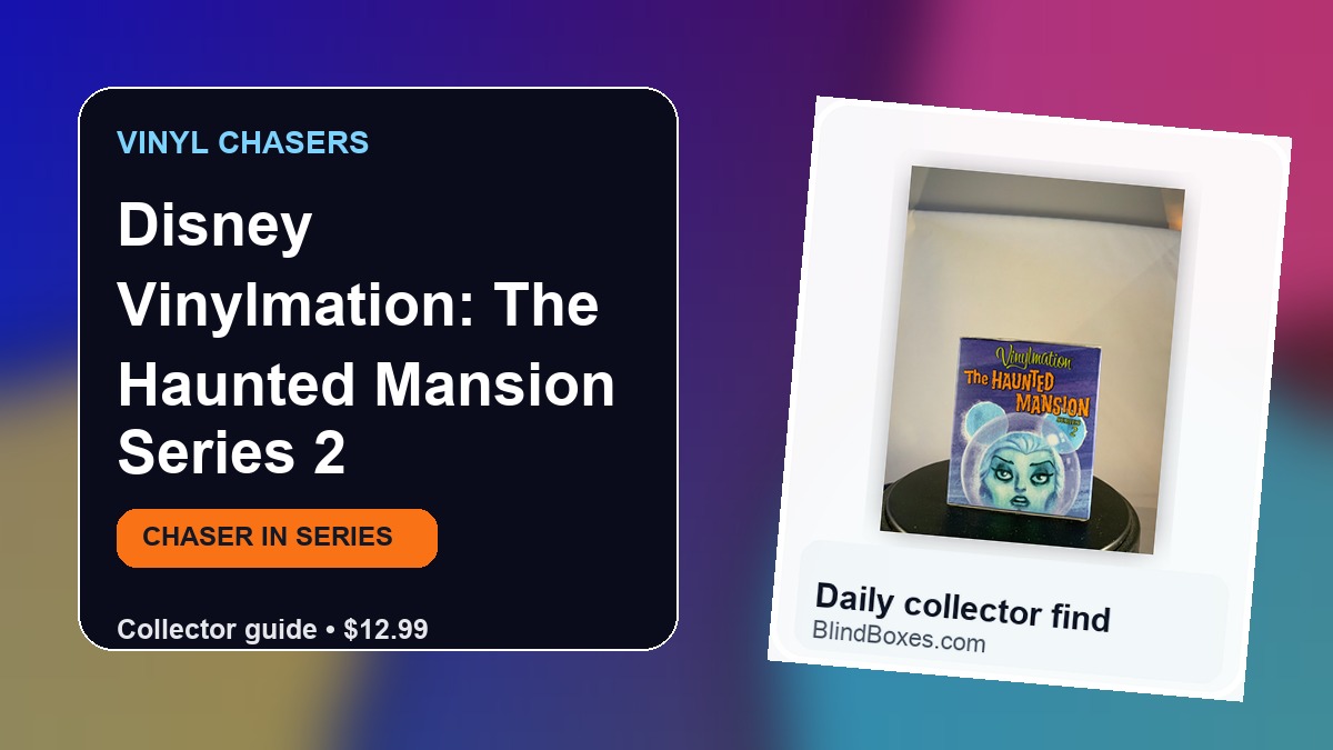 Disney Vinylmation: The Haunted Mansion Series 2: Sealed Blind Box Collector Guide