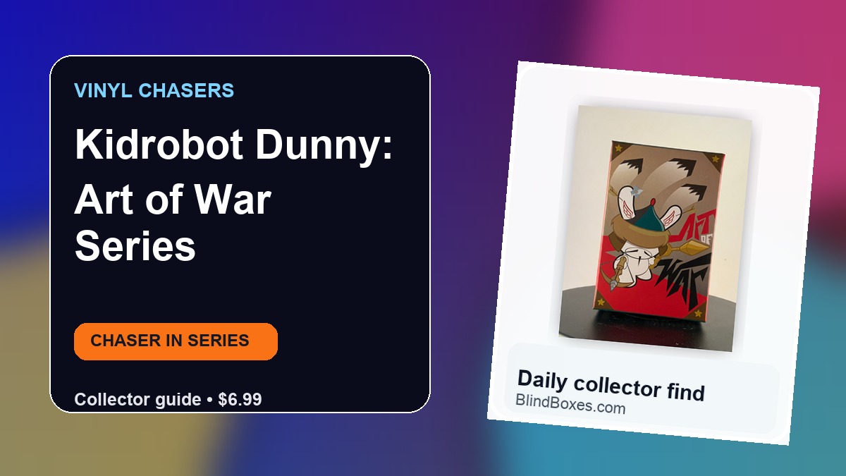 Kidrobot Dunny: Art of War Series: Sealed Blind Box Collector Guide