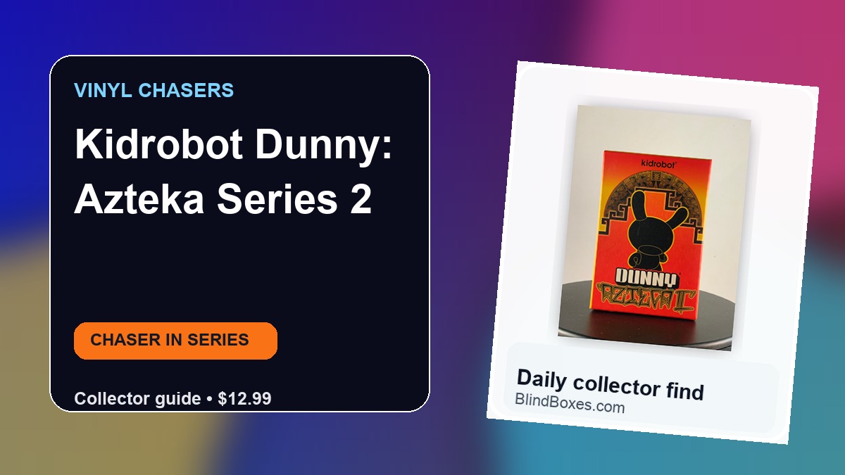 Kidrobot Dunny: Azteka Series 2: Sealed Blind Box Collector Guide