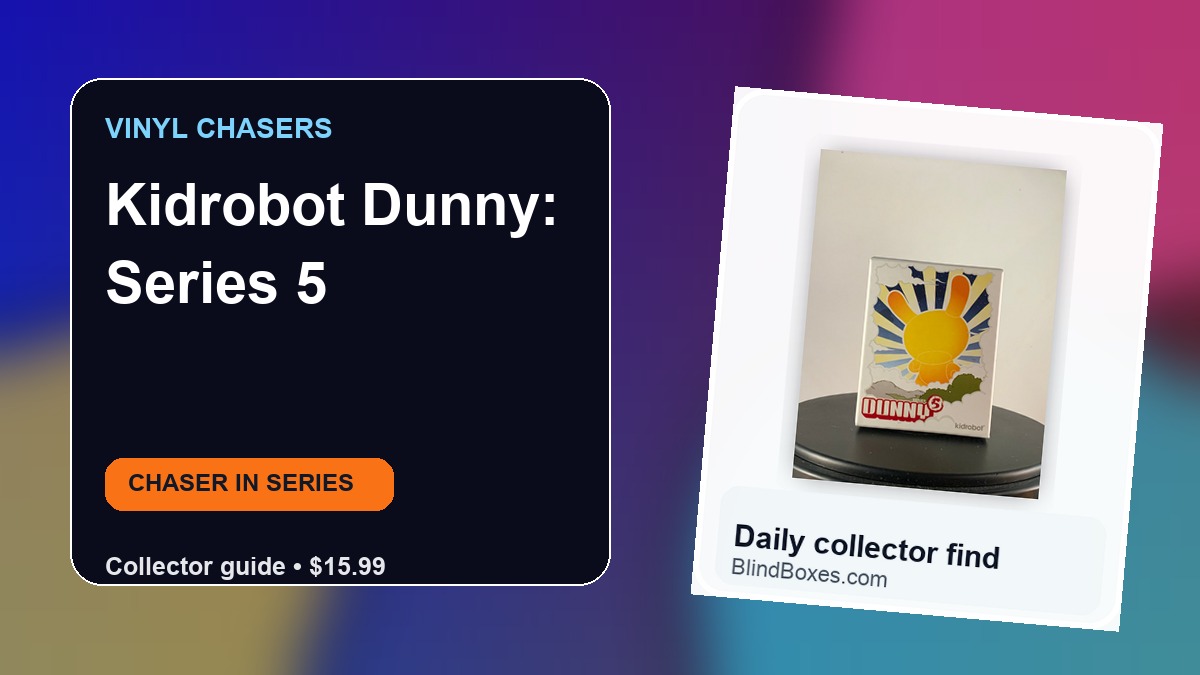 Kidrobot Dunny: Series 5: Sealed Blind Box Collector Guide