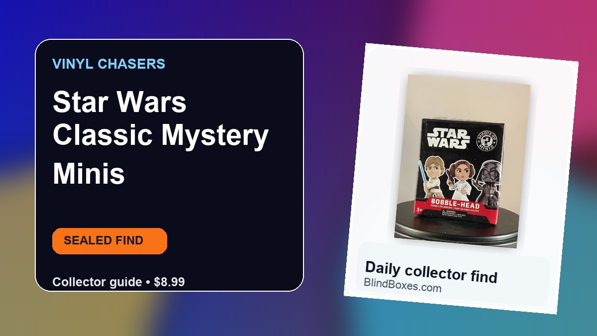 Star Wars Classic Mystery Minis: Sealed Blind Box Collector Guide