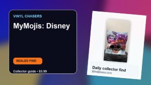 Collector guide artwork for MyMojis: Disney