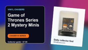 Game of Thrones Series 2 Mystery Minis rarity guide with 1/72 chase-level variants