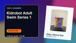 Collector guide artwork for Kidrobot Adult Swim Series 1