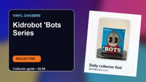 Collector guide artwork for Kidrobot 'Bots Series
