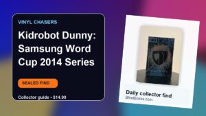 Collector guide artwork for Kidrobot Dunny: Samsung Word Cup 2014 Series