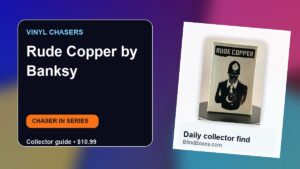 Collector guide artwork for Rude Copper by Banksy