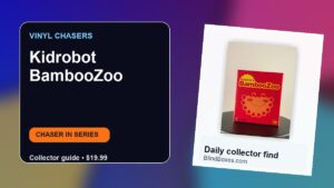 Collector guide artwork for Kidrobot BambooZoo