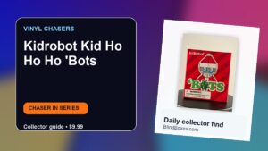 Collector guide artwork for Kidrobot Kid Ho Ho Ho 'Bots