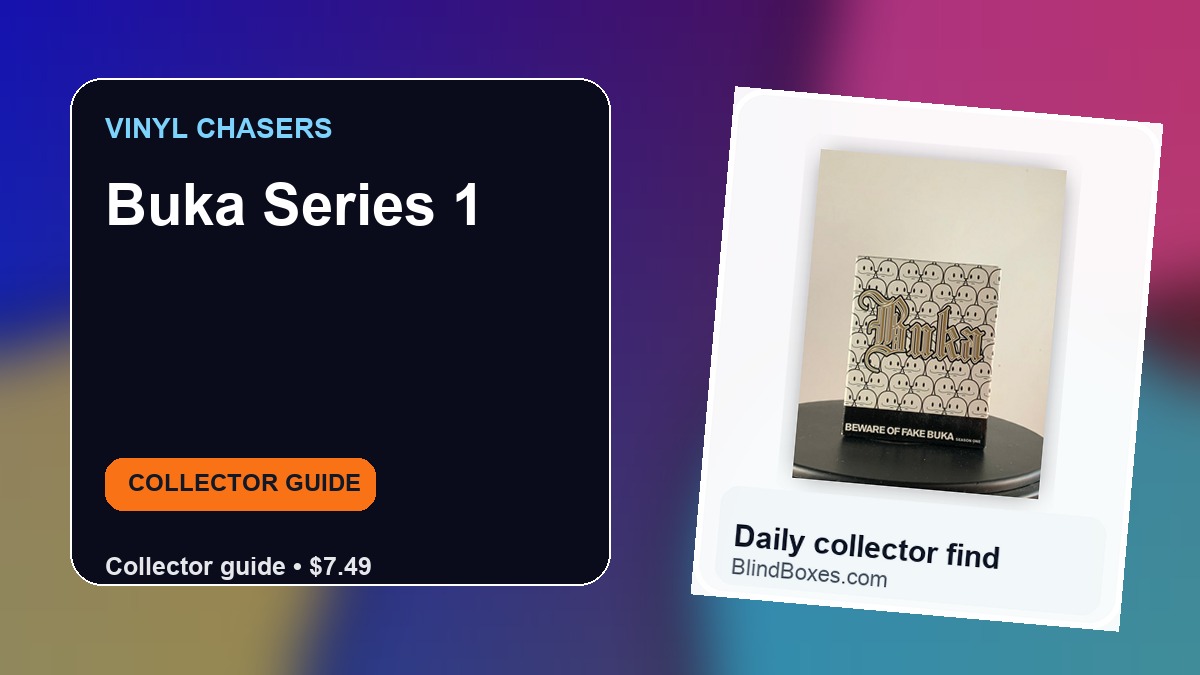 Collector guide artwork for Buka Series 1