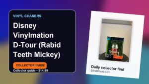 Collector guide artwork for Disney Vinylmation D-Tour (Rabid Teeth Mickey)