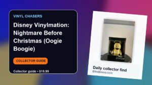 Collector guide artwork for Disney Vinylmation: Nightmare Before Christmas (Oogie Boogie)