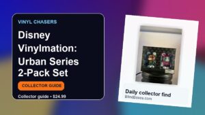 Collector guide artwork for Disney Vinylmation: Urban Series 2-Pack Set