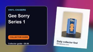 Collector guide artwork for Gee Sorry Series 1