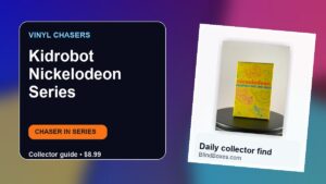 Collector guide artwork for Kidrobot Nickelodeon Series