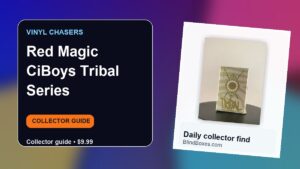 Collector guide artwork for Red Magic CiBoys Tribal Series