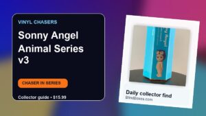 Collector guide artwork for Sonny Angel Animal Series v3