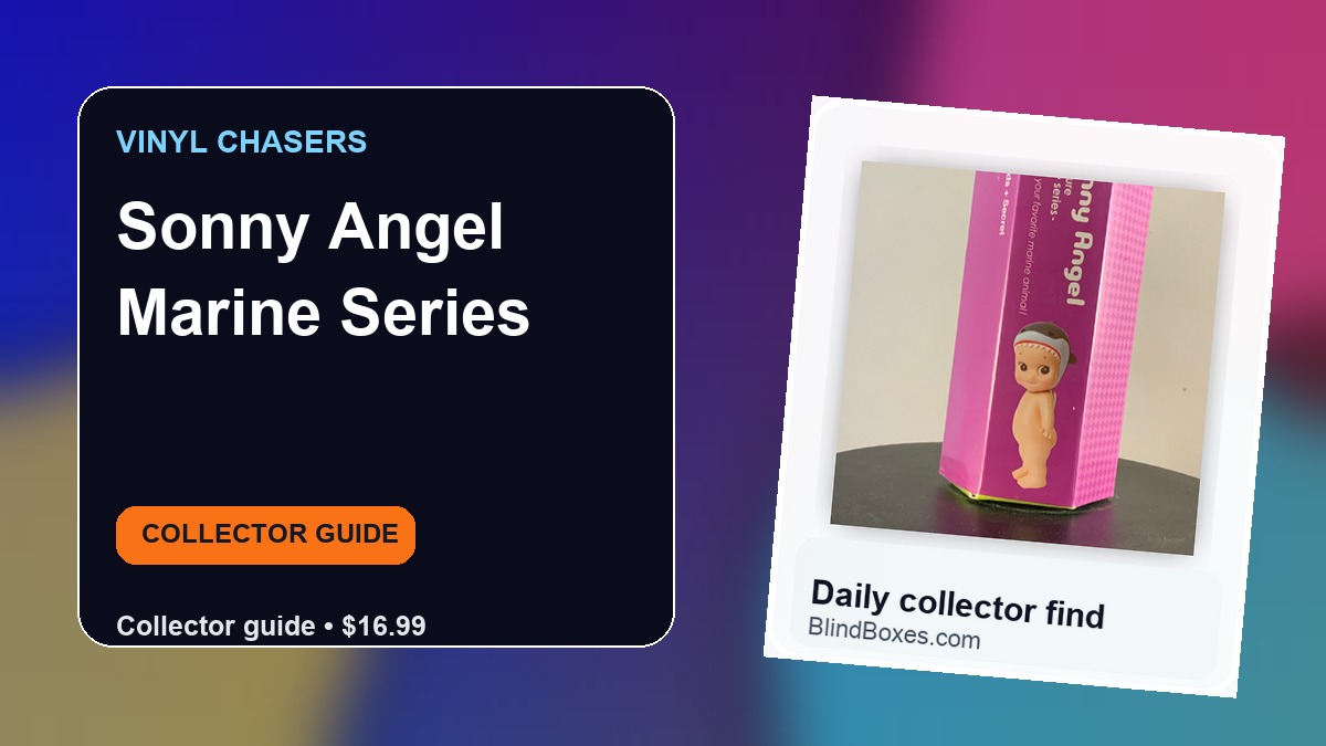 Collector guide artwork for Sonny Angel Marine Series